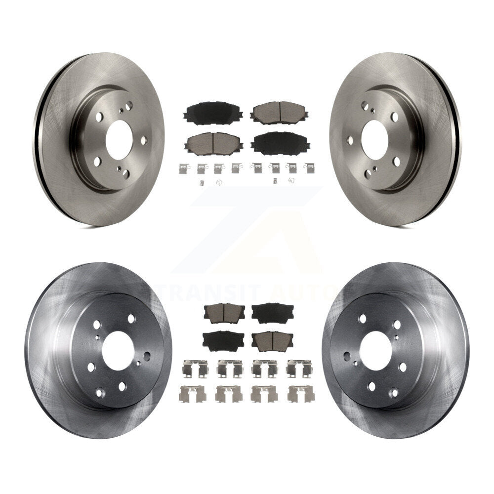 [Avant + Arrière] Kit de Disque et plaquette (céramique) de frein pour Toyota RAV4 Lexus HS250h K8C-100810