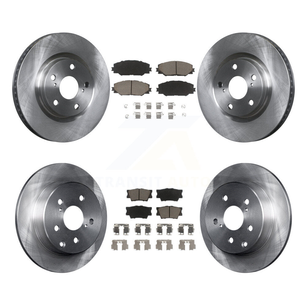 [Avant + Arrière] Kit de Disque et plaquette (céramique) de frein pour Toyota RAV4 K8C-100811