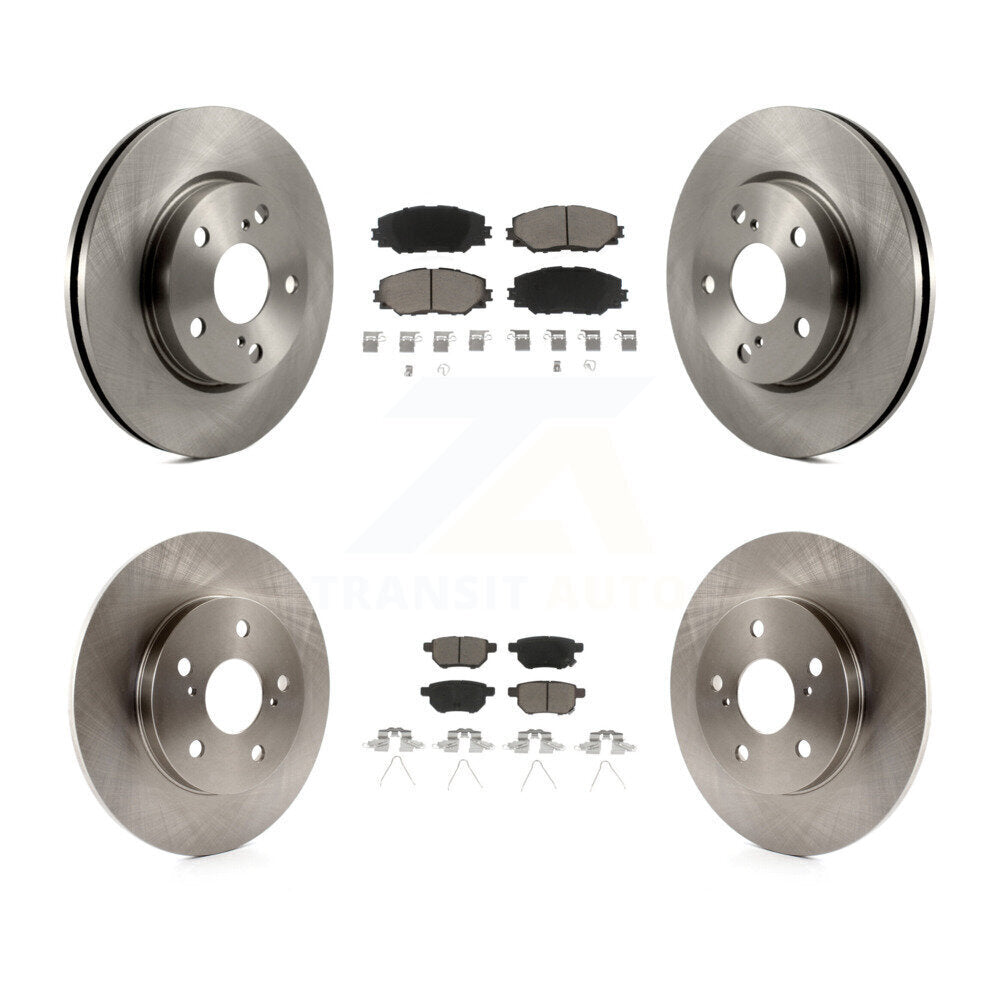 [Avant + Arrière] Kit de Disque et plaquette (céramique) de frein pour 2008-2015 Scion xB K8C-100812