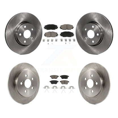 [Avant + Arrière] Kit de Disque et plaquette (céramique) de frein pour Toyota Corolla Matrix Pontiac Vibe K8C-100813