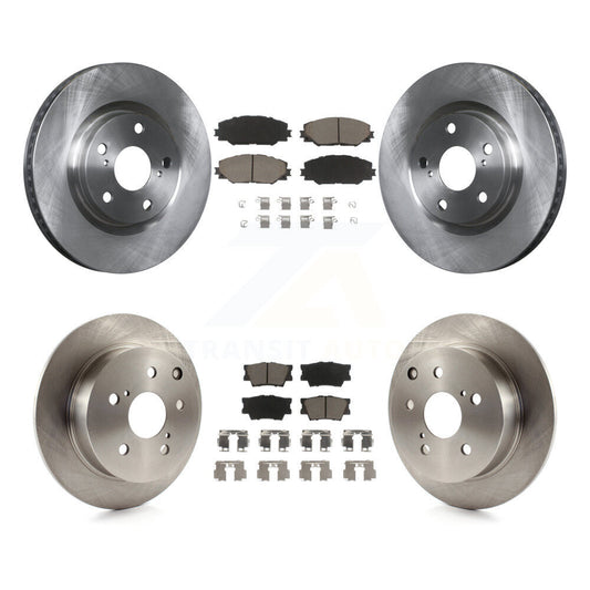 [Avant + Arrière] Kit de Disque et plaquette (céramique) de frein pour Toyota Matrix Pontiac Vibe K8C-100814
