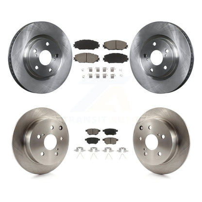 [Avant + Arrière] Kit de Disque et plaquette (céramique) de frein pour 2010 Toyota Matrix XRS K8C-100816