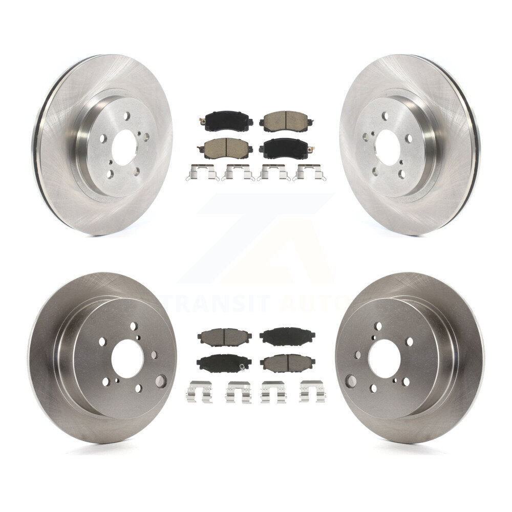 [Avant + Arrière] Kit de Disque et plaquette (céramique) de frein pour Subaru Crosstrek Impreza K8C-100821