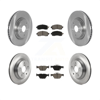 [Avant + Arrière] Kit de Disque et plaquette (céramique) de frein pour 2019-2021 Subaru Forester avec 316mm Diameter Rotor K8C-100822 par Transit Auto