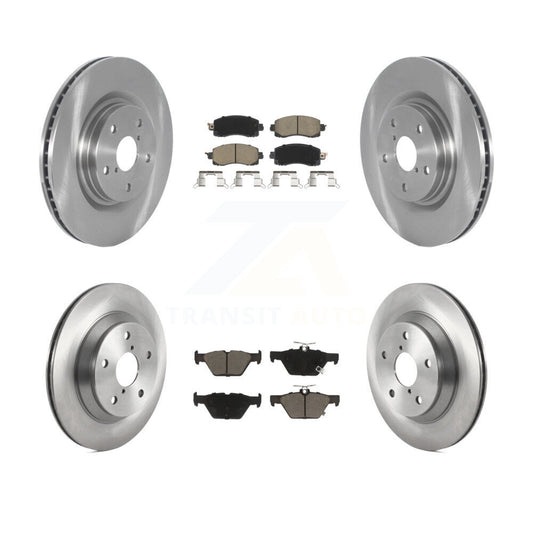 [Avant + Arrière] Kit de Disque et plaquette (céramique) de frein pour 2019-2021 Subaru Forester avec 316mm Diameter Rotor K8C-100822