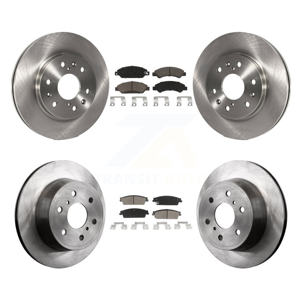 [Avant + Arrière] Kit de Disque et plaquette (céramique) de frein pour 2007 Chevrolet Tahoe GMC Suburban 1500 Yukon Cadillac Avalanche XL Escalade ESV EXT K8C-100828
