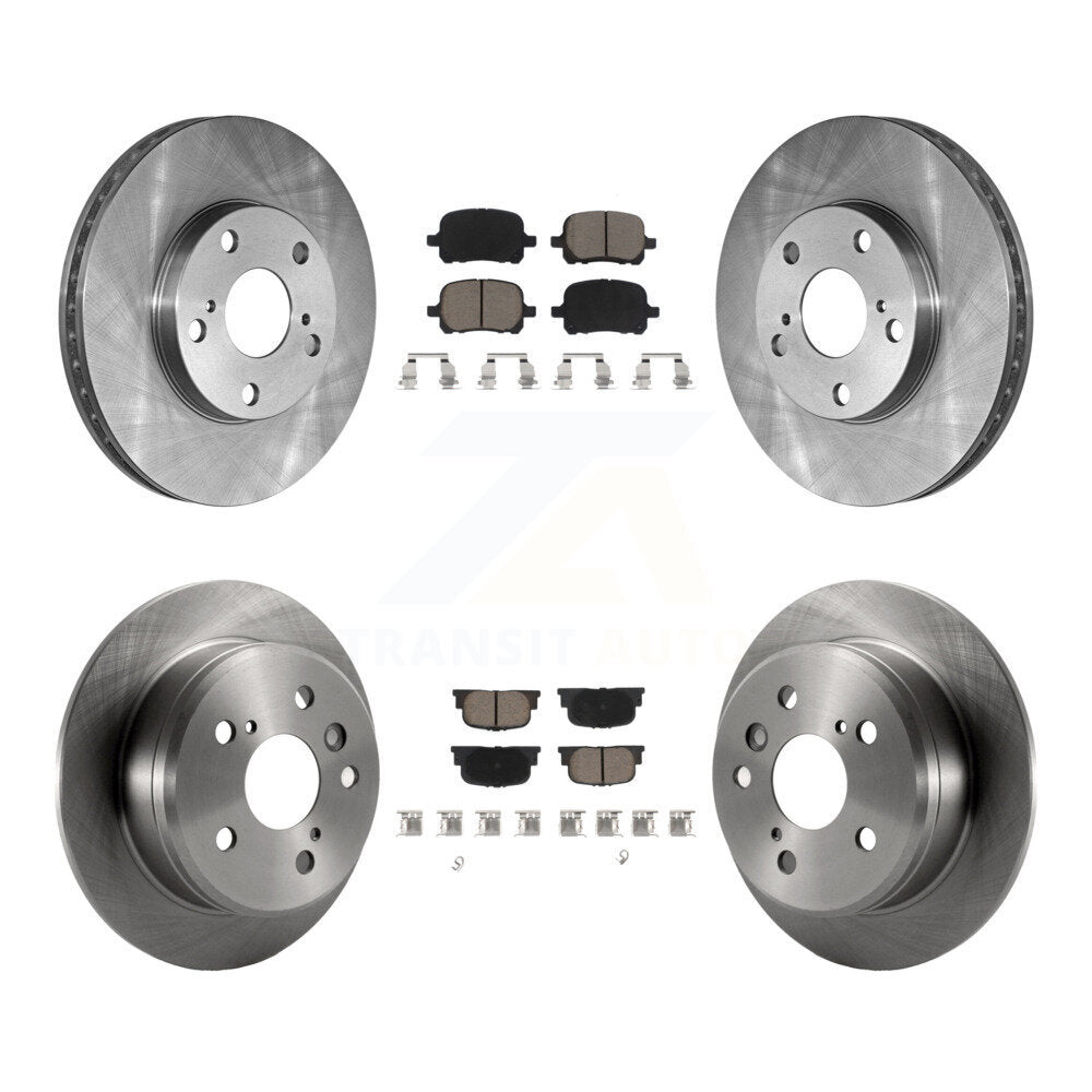 [Avant + Arrière] Kit de Disque et plaquette (céramique) de frein pour Toyota Camry Lexus ES300 K8C-100833