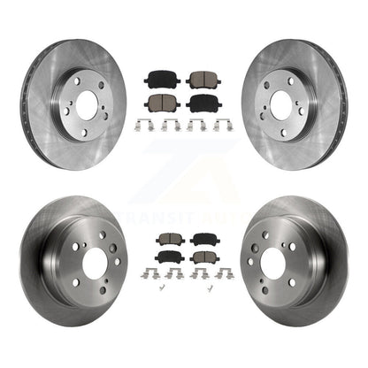 [Avant + Arrière] Kit de Disque et plaquette (céramique) de frein pour Toyota Camry Solara K8C-100834