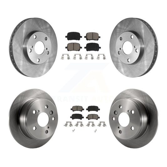 [Avant + Arrière] Kit de Disque et plaquette (céramique) de frein pour Toyota Camry Solara K8C-100834