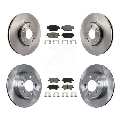 [Avant + Arrière] Kit de Disque et plaquette (céramique) de frein pour Hyundai Sonata Kia Optima K8C-100835