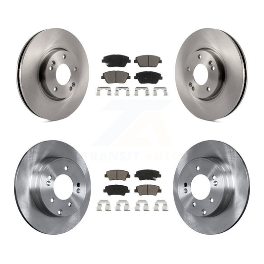 [Avant + Arrière] Kit de Disque et plaquette (céramique) de frein pour Hyundai Sonata Kia Optima K8C-100835