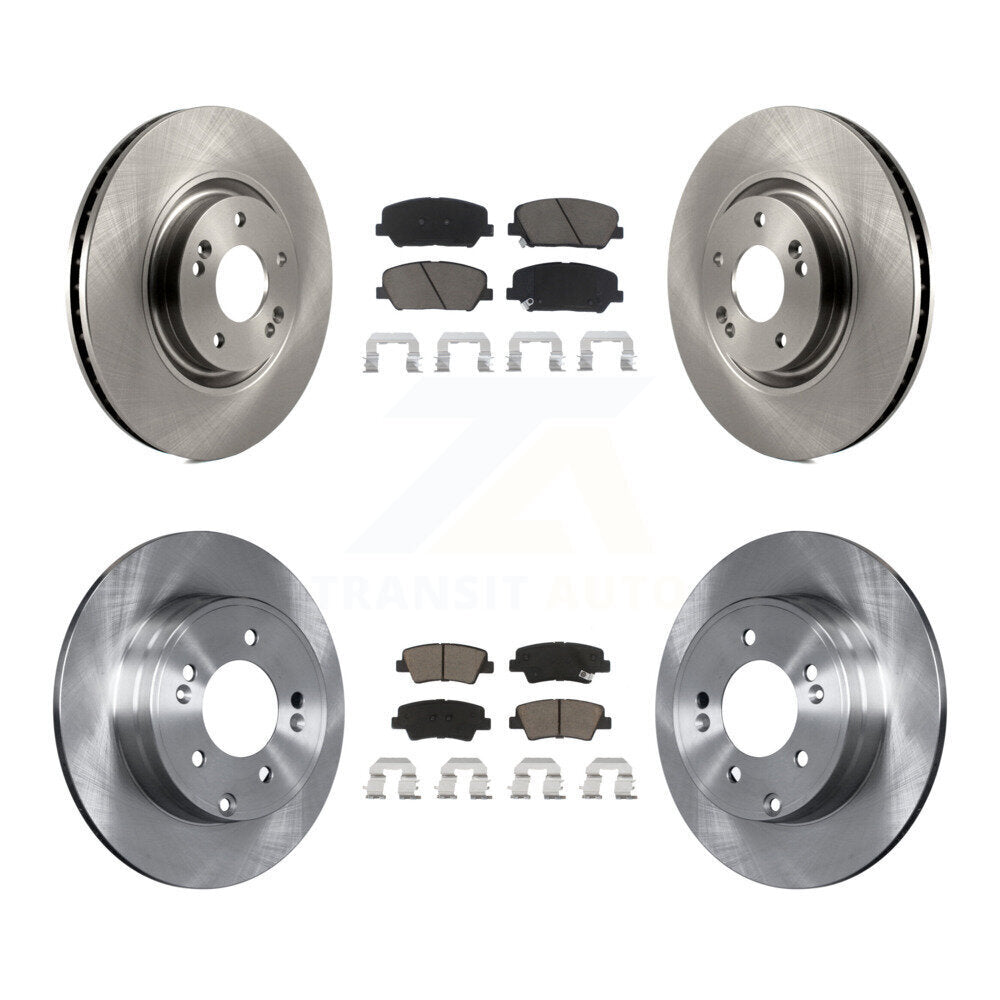 [Avant + Arrière] Kit de Disque et plaquette (céramique) de frein pour Kia Optima 2.0L K8C-100838