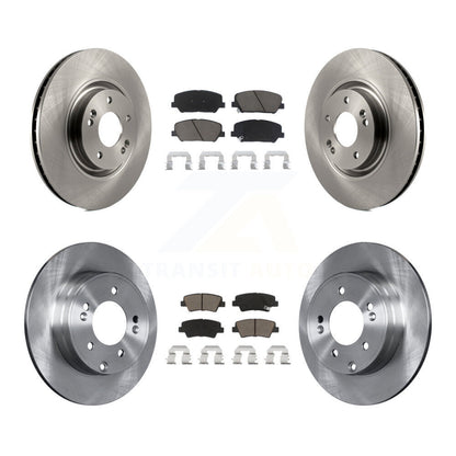 [Avant + Arrière] Kit de Disque et plaquette (céramique) de frein pour Kia Optima 2.0L K8C-100838