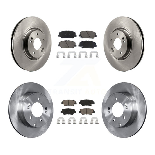 [Avant + Arrière] Kit de Disque et plaquette (céramique) de frein pour Kia Optima 2.0L K8C-100838