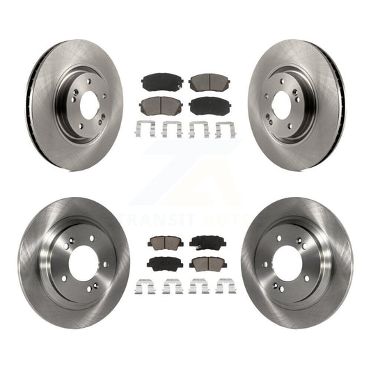 [Avant + Arrière] Kit de Disque et plaquette (céramique) de frein pour Hyundai Sonata Kia Cadenza avec Electric Parking K8C-100839