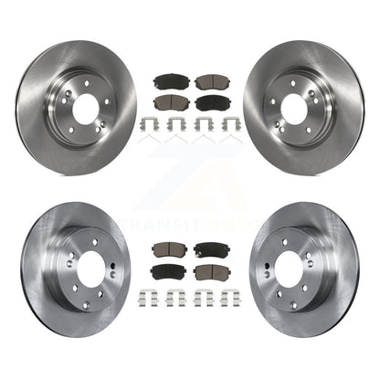 [Avant + Arrière] Kit de Disque et plaquette (céramique) de frein pour 2015-2016 Hyundai Sonata GAS engine avec Manual Parking K8C-100840