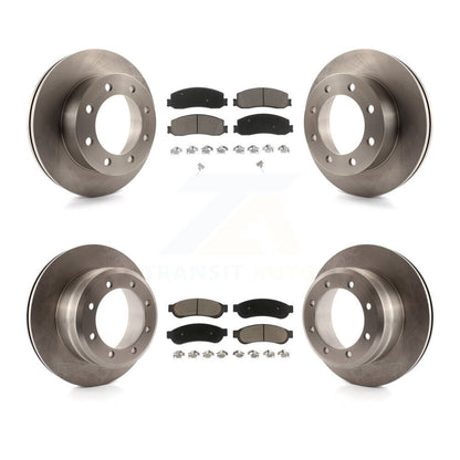 [Avant + Arrière] Kit de Disque et plaquette (céramique) de frein pour 2011 Ford F-350 Super Duty 4WD avec Dual Wheels K8C-100848