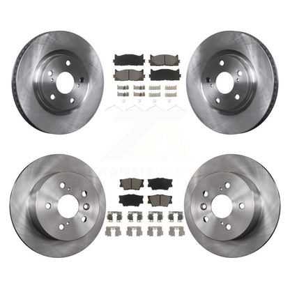[Avant + Arrière] Kit de Disque et plaquette (céramique) de frein pour Toyota Camry Lexus ES350 Avalon ES300h K8C-100849