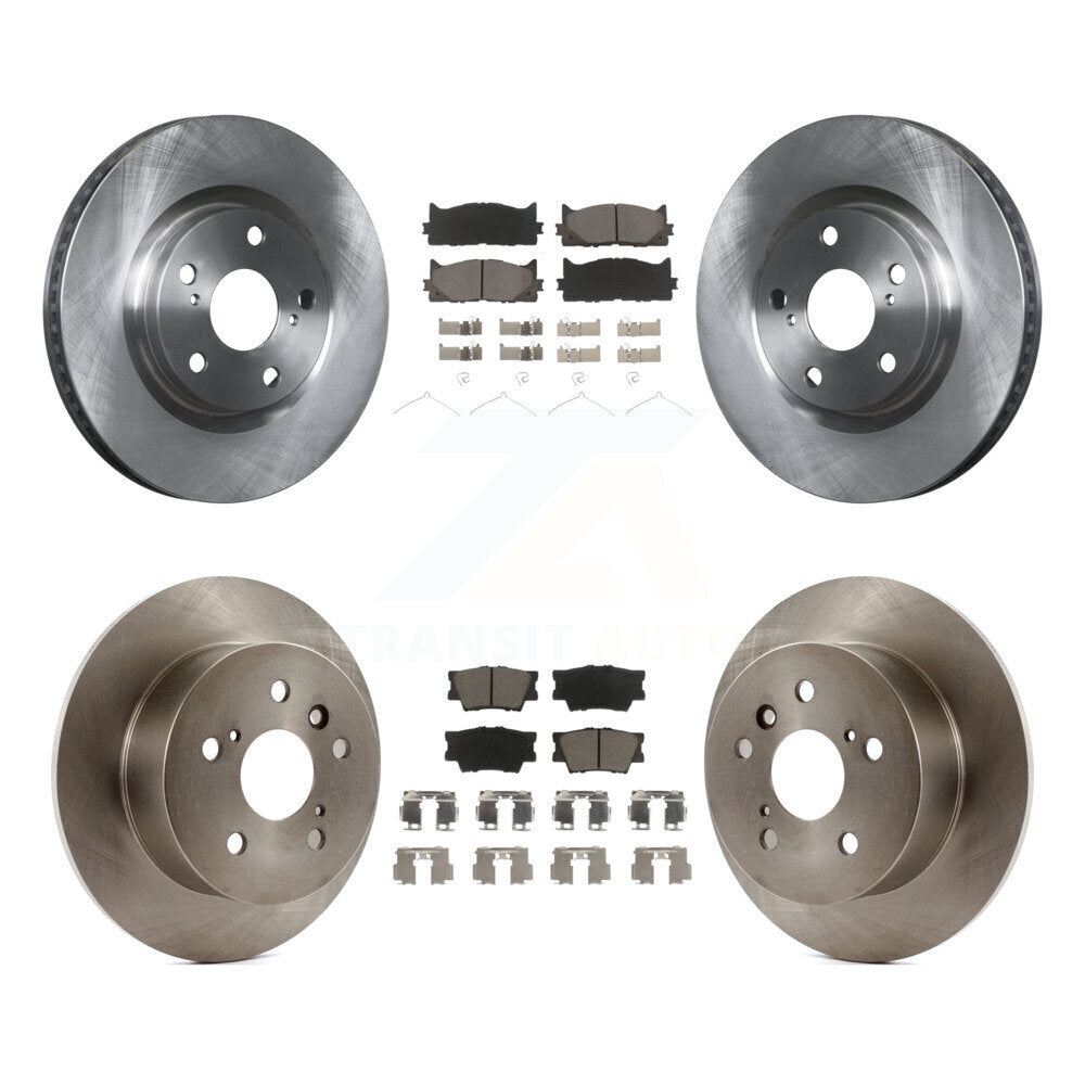 [Avant + Arrière] Kit de Disque et plaquette (céramique) de frein pour Toyota Camry Lexus ES350 Avalon K8C-100850