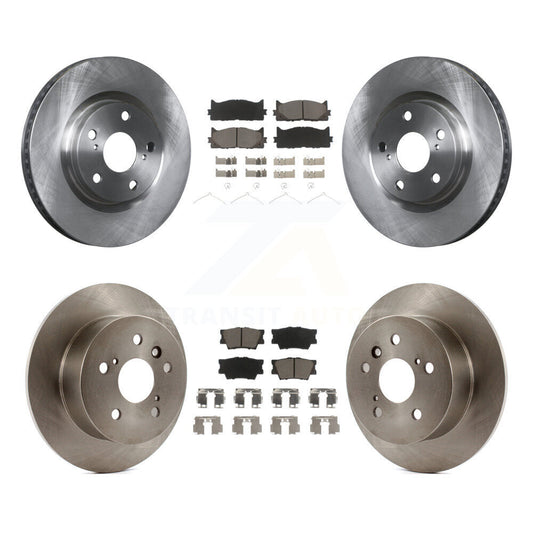 [Avant + Arrière] Kit de Disque et plaquette (céramique) de frein pour Toyota Camry Lexus ES350 Avalon K8C-100850