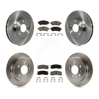 [Avant + Arrière] Kit de Disque et plaquette (céramique) de frein pour Chevrolet Impala Monte Carlo Oldsmobile Intrigue K8C-100852