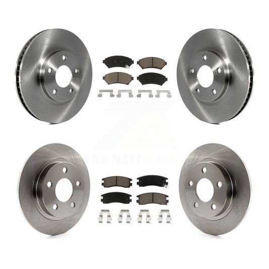 [Avant + Arrière] Kit de Disque et plaquette (céramique) de frein pour Buick LeSabre Park Avenue Pontiac Bonneville Oldsmobile Aurora Cadillac Eldorado K8C-100853
