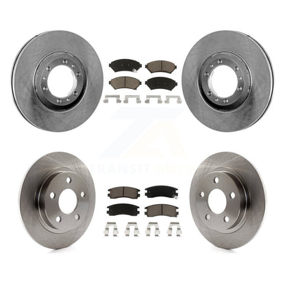 [Avant + Arrière] Kit de Disque et plaquette (céramique) de frein pour 2000-2005 Buick LeSabre Pontiac Bonneville K8C-100854