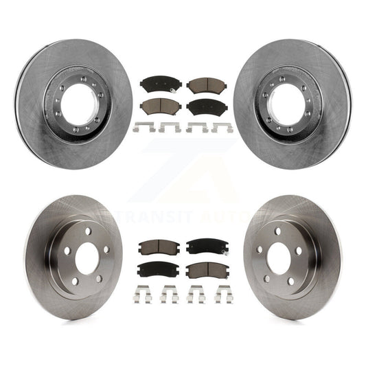 [Avant + Arrière] Kit de Disque et plaquette (céramique) de frein pour 2000-2005 Buick LeSabre Pontiac Bonneville K8C-100854