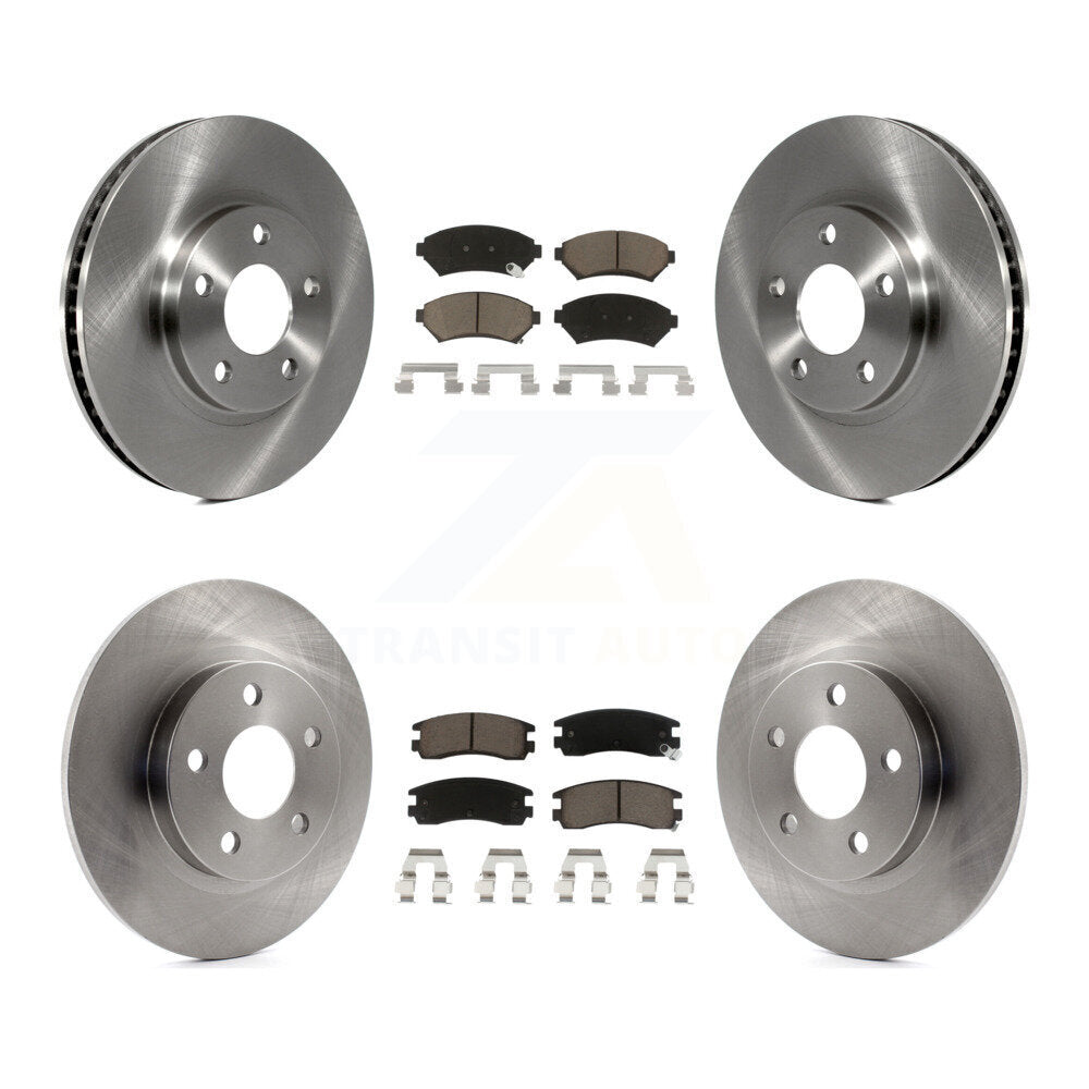 [Avant + Arrière] Kit de Disque et plaquette (céramique) de frein pour Cadillac DeVille Buick Park Avenue K8C-100855