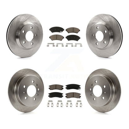 [Avant + Arrière] Kit de Disque et plaquette (céramique) de frein pour 2005 Chevrolet Impala Monte Carlo From Chassis/VIN #59143076 K8C-100859