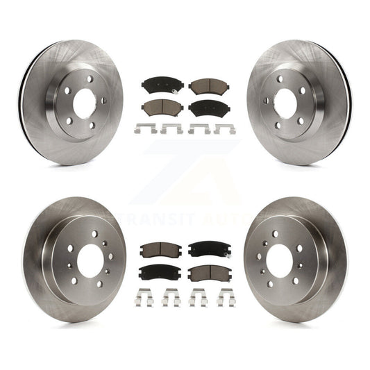 [Avant + Arrière] Kit de Disque et plaquette (céramique) de frein pour 2005 Chevrolet Impala Monte Carlo From Chassis/VIN #59143076 K8C-100859