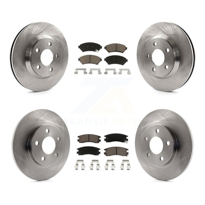 [Avant + Arrière] Kit de Disque et plaquette (céramique) de frein pour 2005 Cadillac DeVille Buick Park Avenue K8C-100860