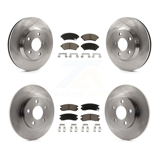 [Avant + Arrière] Kit de Disque et plaquette (céramique) de frein pour 2005 Cadillac DeVille Buick Park Avenue K8C-100860