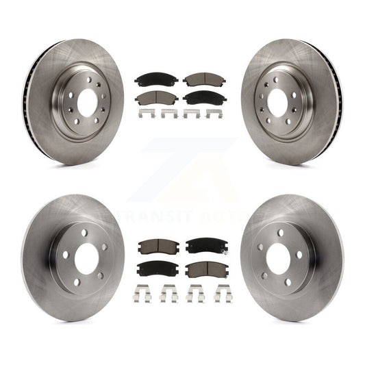 [Avant + Arrière] Kit de Disque et plaquette (céramique) de frein pour 2004 Pontiac Bonneville GXP K8C-100861