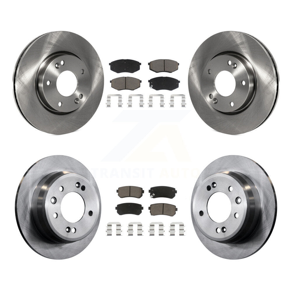 [Avant + Arrière] Kit de Disque et plaquette (céramique) de frein pour Hyundai Tucson Kia Sportage FWD K8C-100862