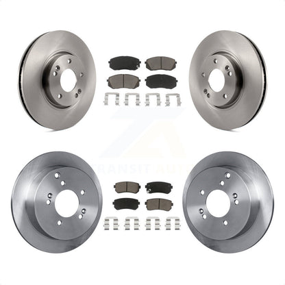 [Avant + Arrière] Kit de Disque et plaquette (céramique) de frein pour Hyundai Tucson Kia Sportage K8C-100863 par Transit Auto
