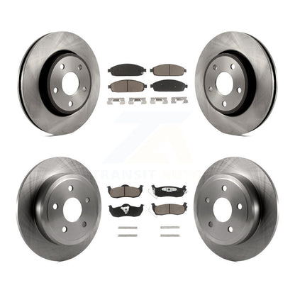 [Avant + Arrière] Kit de Disque et plaquette (céramique) de frein pour Jeep Grand Cherokee Commander K8C-100864