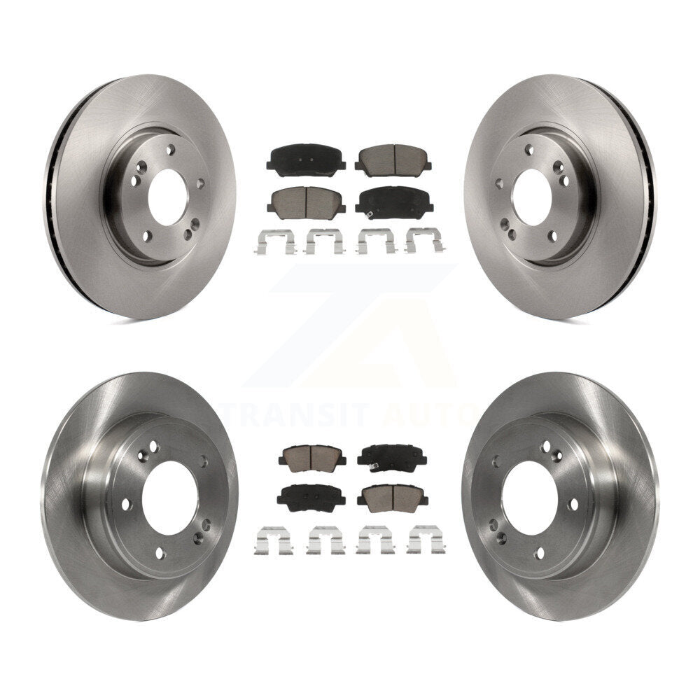 [Avant + Arrière] Kit de Disque et plaquette (céramique) de frein pour Kia Forte Forte5 Koup K8C-100866