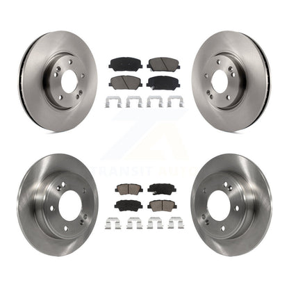 [Avant + Arrière] Kit de Disque et plaquette (céramique) de frein pour Hyundai Veloster Kia Forte Koup K8C-100868