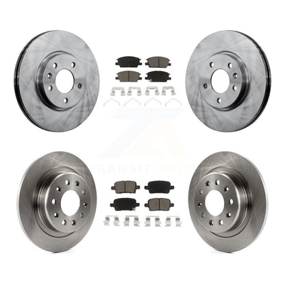 [Avant + Arrière] Kit de Disque et plaquette (céramique) de frein pour Chevrolet Equinox Malibu GMC Terrain Buick LaCrosse K8C-100870