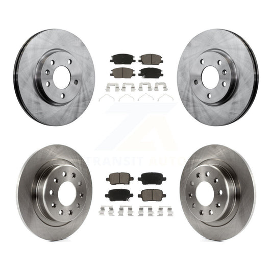 [Avant + Arrière] Kit de Disque et plaquette (céramique) de frein pour Chevrolet Equinox Malibu GMC Terrain Buick LaCrosse K8C-100870
