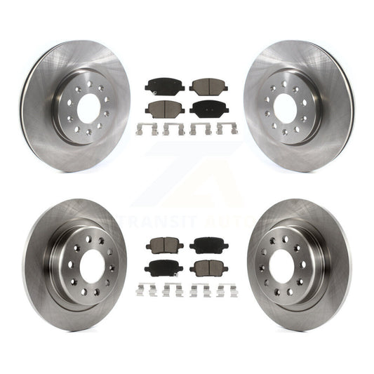 [Avant + Arrière] Kit de Disque et plaquette (céramique) de frein pour Chevrolet Equinox GMC Terrain Buick LaCrosse K8C-100871