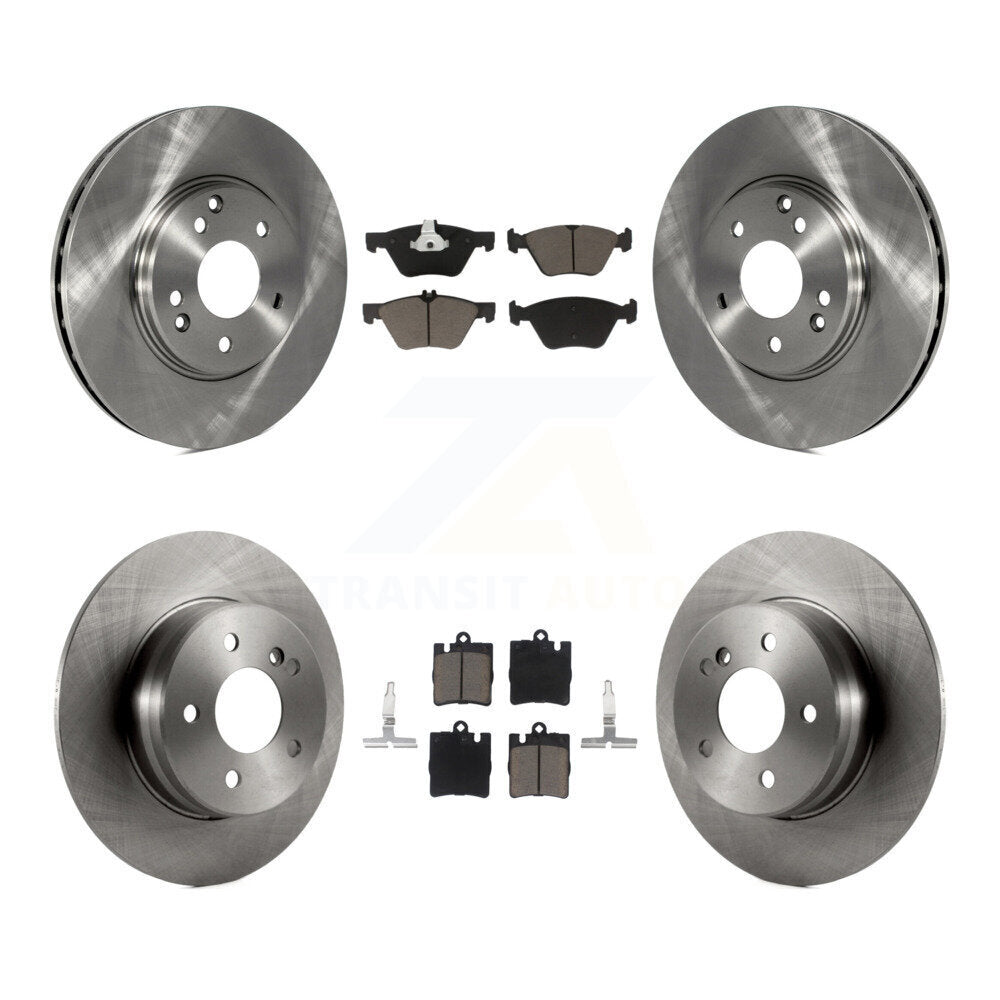 [Avant + Arrière] Kit de Disque et plaquette (céramique) de frein pour Mercedes-Benz E320 CLK320 E430 CLK430 K8C-100882