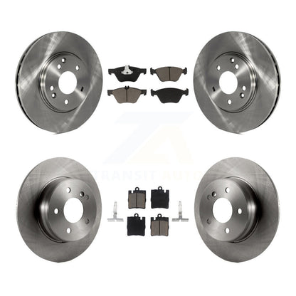 [Avant + Arrière] Kit de Disque et plaquette (céramique) de frein pour Mercedes-Benz E320 CLK320 E430 CLK430 K8C-100882