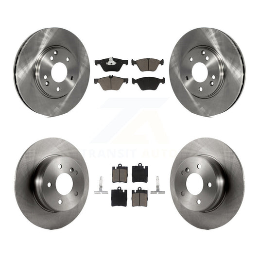 [Avant + Arrière] Kit de Disque et plaquette (céramique) de frein pour Mercedes-Benz E320 CLK320 E430 CLK430 K8C-100882
