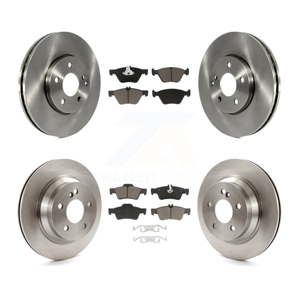 [Avant + Arrière] Kit de Disque et plaquette (céramique) de frein pour Mercedes-Benz E350 E320 AWD K8C-100884