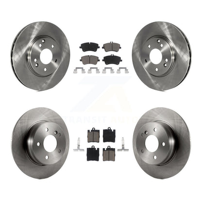[Avant + Arrière] Kit de Disque et plaquette (céramique) de frein pour Mercedes-Benz C240 CLK350 C320 C280 CLK320 C350 K8C-100885