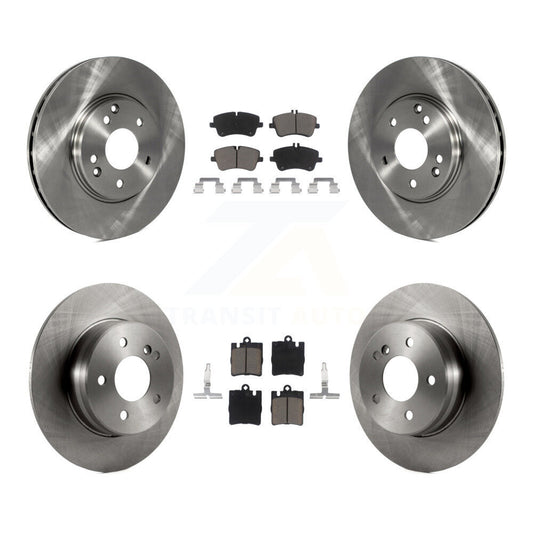 [Avant + Arrière] Kit de Disque et plaquette (céramique) de frein pour Mercedes-Benz C240 CLK350 C320 C280 CLK320 C350 K8C-100885