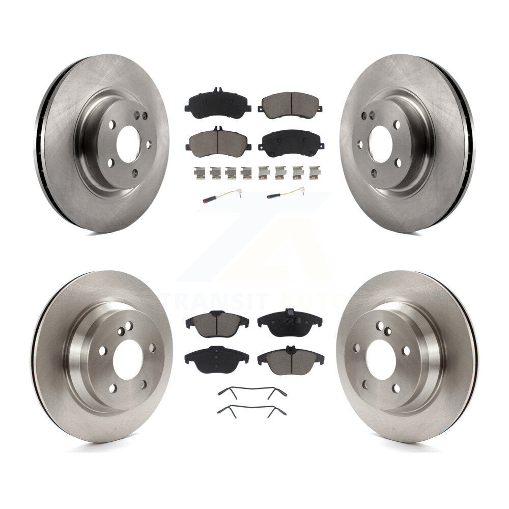 [Avant + Arrière] Kit de Disque et plaquette (céramique) de frein pour Mercedes-Benz GLK350 GLK250 K8C-100886