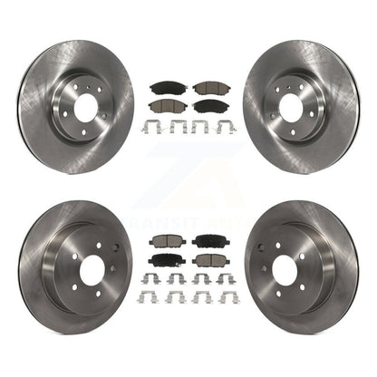 [Avant + Arrière] Kit de Disque et plaquette (céramique) de frein pour Nissan Murano INFINITI M37 QX70 Q70 Q70L M56 M35h K8C-100894